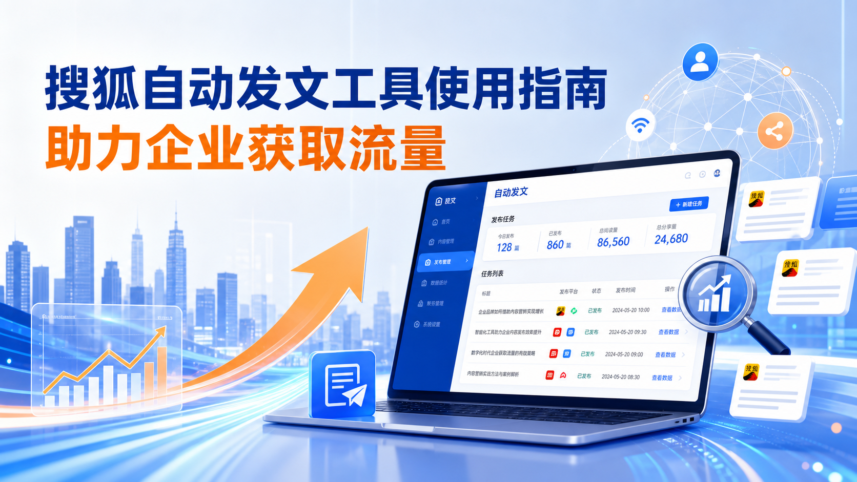 搜狐自动发文工具的使用指南：助力天水企业获取流量